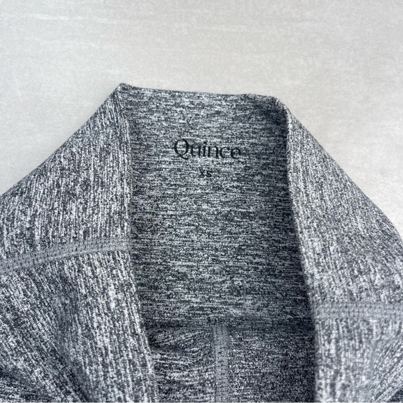 Quince Heather Grey Ultra-Soft Cropped Bootcut Pants - Picture 2 of 5